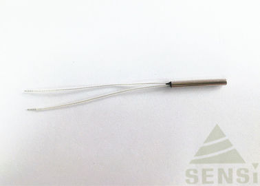 Sensor de temperatura del tubo NTC del NI del Cu con el alambre AG-plateado transparente
