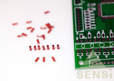 Instalación fácil tamaño pequeño encapsulada de cristal del termistor de la precisión NTC en el PWB