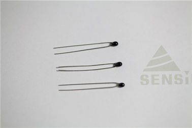 Microprocesadores revestidos de epoxy radiales del termistor de NTC con el alambre de ventaja de acero revestido de cobre estañado desnudo
