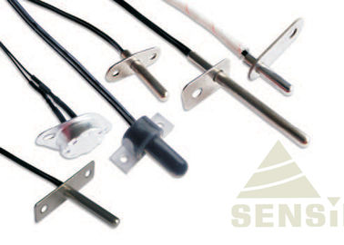 Tipo sensor de temperatura de NTC, punta de prueba durable del reborde de la temperatura del termistor