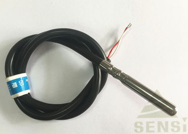 El sensor de temperatura de la IDT PT100/PT1000 sonda con los tubos del acero inoxidable