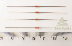 El vidrio rápido de la respuesta selló los termistores de NTC para la medida 0 de la temperatura